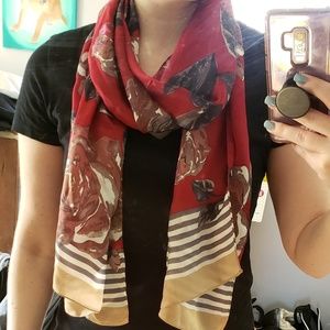 Vince Camuto Floral Scarf